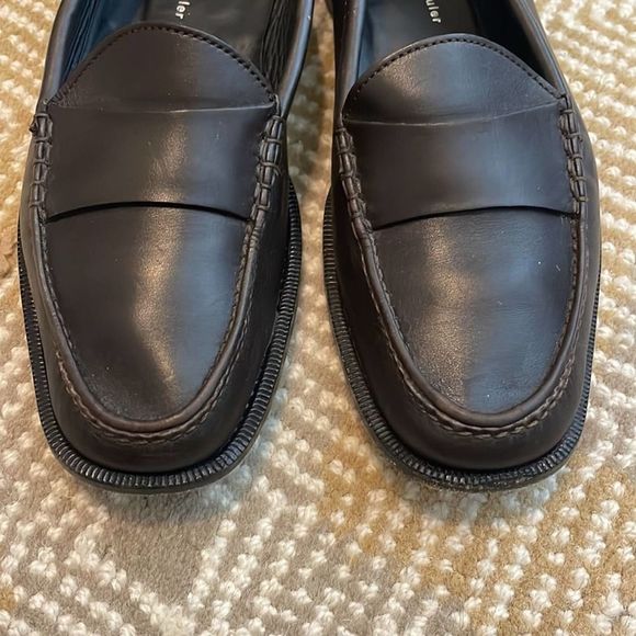 Proenza Schouler Sz 8.5 Leather Round Toe Loafers. - Picture 5 of 8